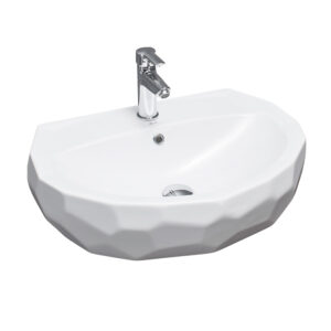 Diamas Batarya Delikli Tezgah Üstü Lavabo