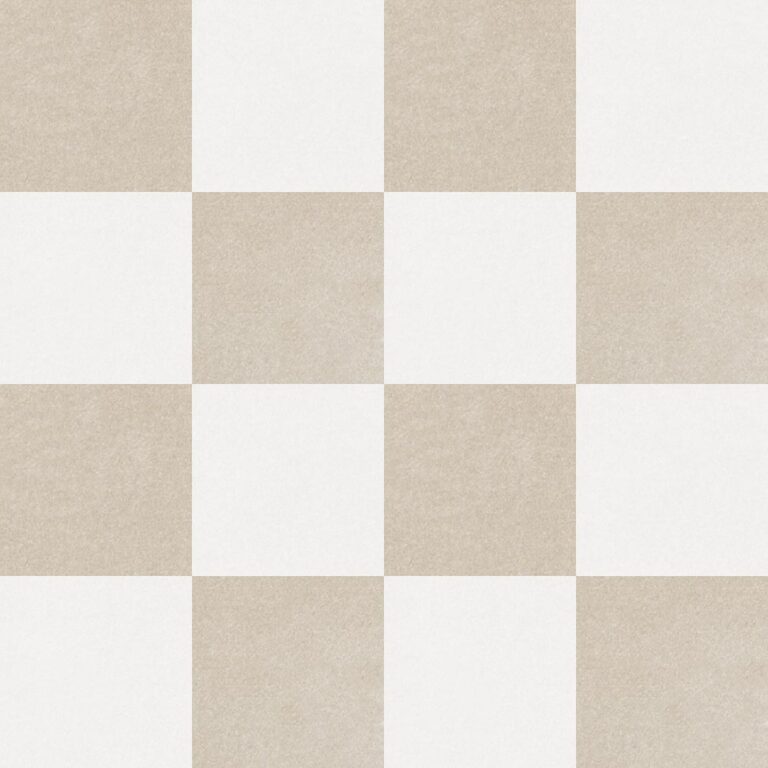 20x20 Checker Board Taupe