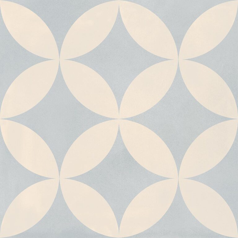 33x33 Fresco Flower Aqua